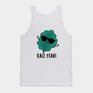 Kale Yeah Cute Veggie PUn Tank Top